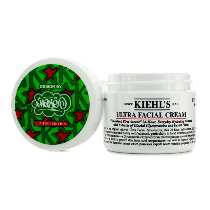 Крем-увлажнитель Kiehl's с легкой текстурой для лица 50 мл, 24-часовое увлажнение и защита кожи
