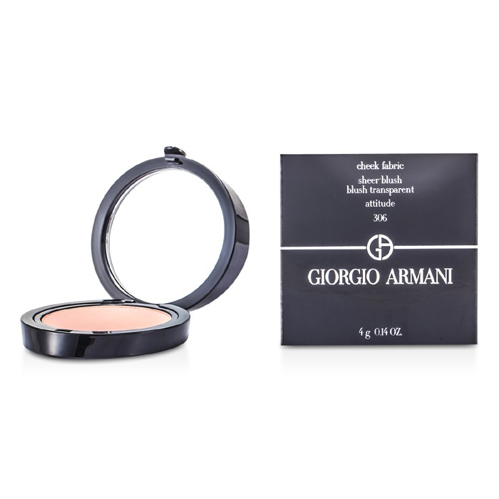 Румяна Giorgio Armani Cheek Fabric с эффектом сияния, 306 Attitude, 4 г