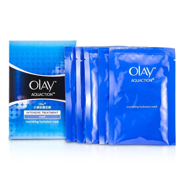 Маска для лица Olay с минералами и витаминами B3 и E, 5 штук