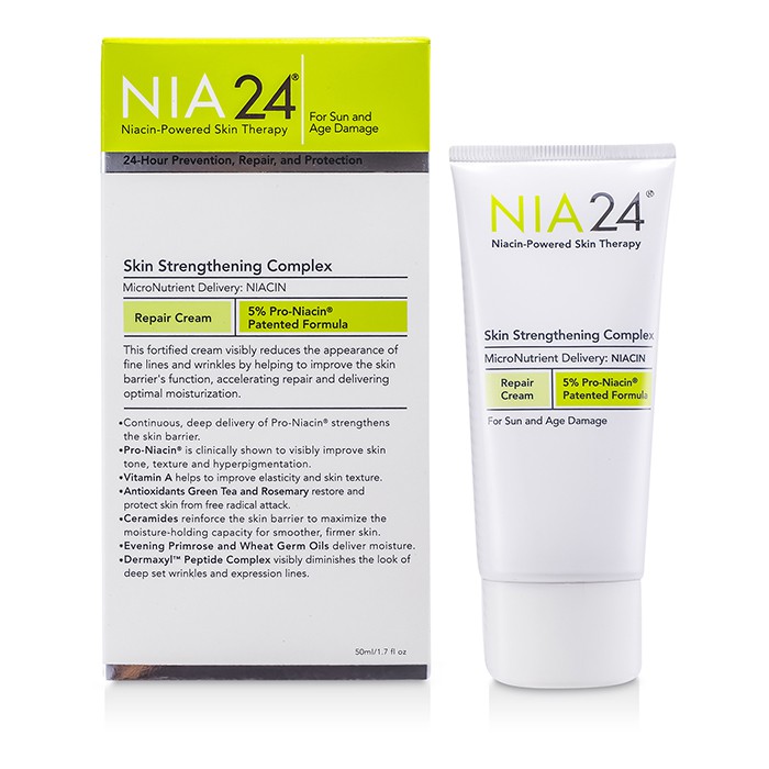 Крем для лица NIA24 с Pro-Niacin и витаминами A, 50 мл - для укрепления и восстановления кожи