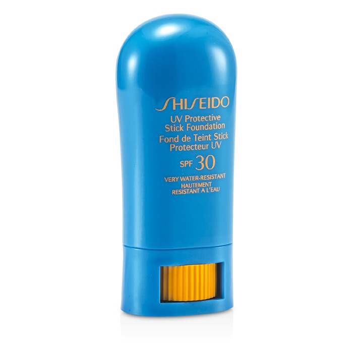 Тональный стик с SPF30 для лица Shiseido, 9 г — защита и увлажнение кожи от UV-лучей