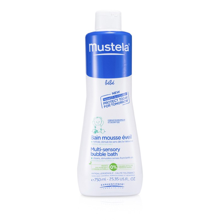 Mustela пенка для купания с экстрактами василька, для новорожденных, 750 мл
