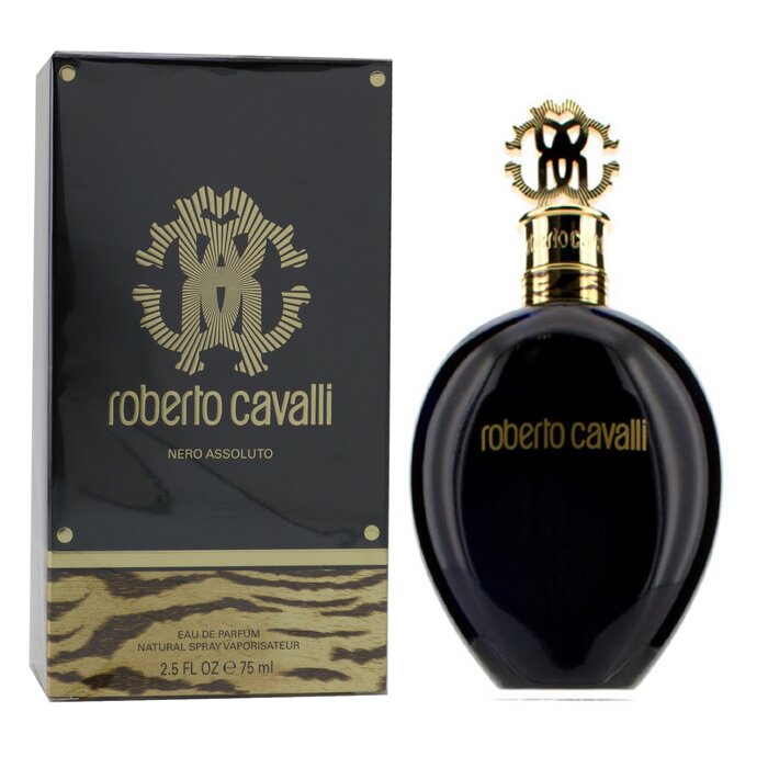 Roberto Cavalli Nero Assoluto парфюмированный спрей 75 мл для женщин с восточно-цветочными нотами