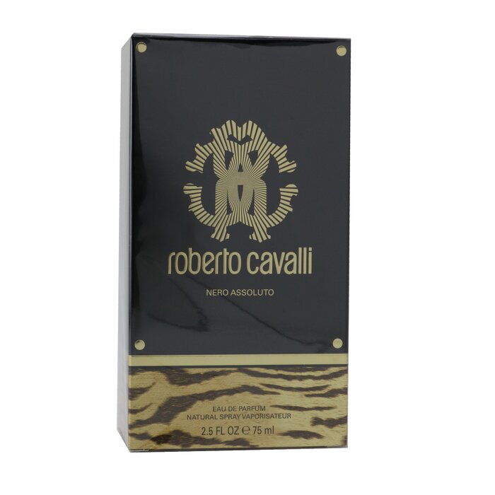 Roberto Cavalli Nero Assoluto парфюмированный спрей 75 мл для женщин с восточно-цветочными нотами
