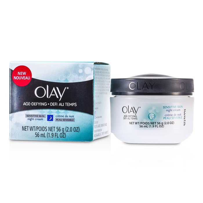 Ночной крем для лица Olay с глицерином и витамином E, против морщин, 56 г
