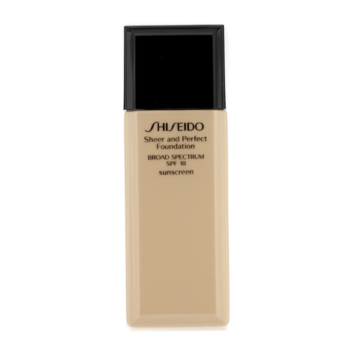 Тональный крем Shiseido с отражающими пигментами SPF 18 для лица 30 мл