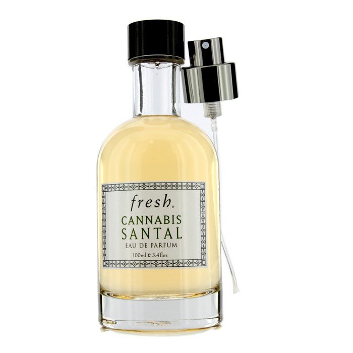 туалетная вода Fresh Cannabis Santal для мужчин 100 мл, древесно-мускусный аромат с нотами апельсина и пачули