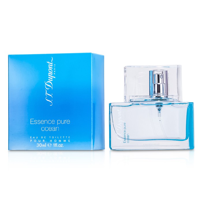 Aроматическая вода S. T. Dupont Essence Pure Ocean для мужчин, 30 мл – свежий цитрусово-древесный аромат для активного дня.