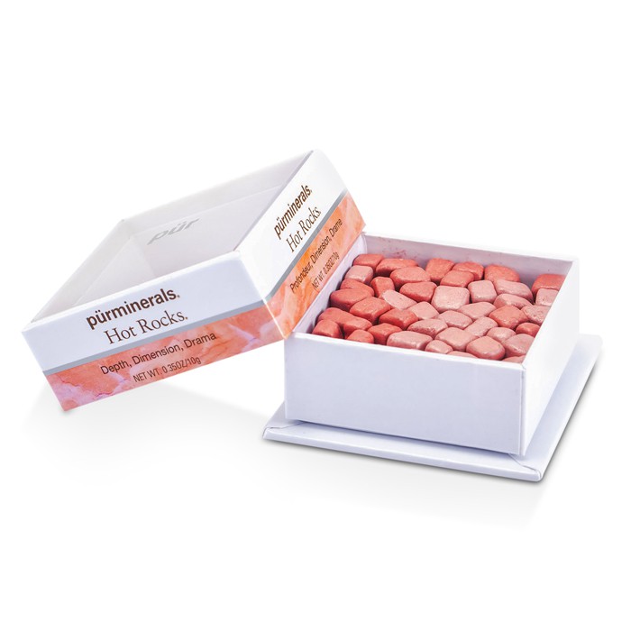 Прессованные минералы для лица PurMinerals Hot Rocks с перламутровыми пигментами, 10 г