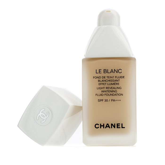 Тональный флюид Chanel Le Blanc с SPF 30 для лица, выравнивающий тон и осветляющий кожу, 30 мл