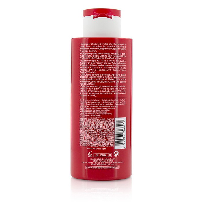 Clarins гель для коррекции фигуры с кофеином для тела, 400 мл