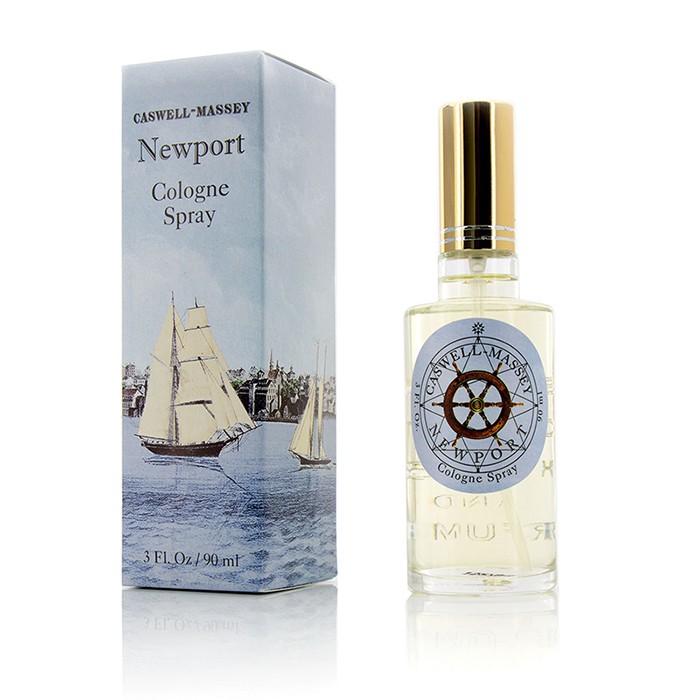 Caswell Massey Newport Cologne для мужчин, цветочно-зеленый аромат, 90 мл