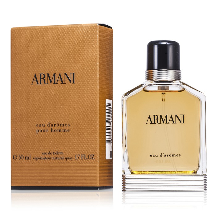 Giorgio Armani Eau D'Aromes туалетная вода для мужчин с древесными и пряными нотами, 50 мл