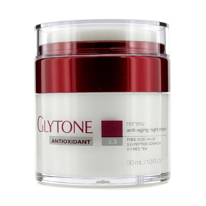 Ночной крем для лица Glytone с антиоксидантами и пептидами, 30 мл