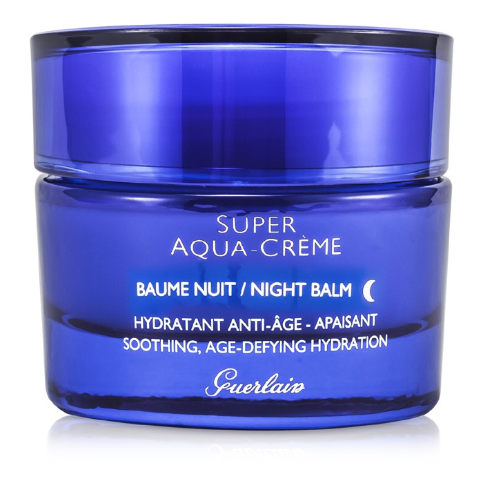 Ночной крем для лица Guerlain с комплексом Aquacomplex 50 мл, интенсивное увлажнение и восстановление кожи