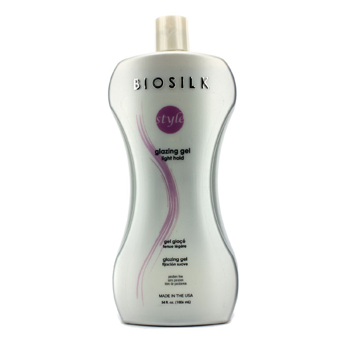 Biosilk гель для укладки легкой фиксации с экстрактом шелка для всех типов волос, 1006 мл
