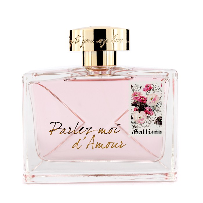 John Galliano парфюм Parlez-Moi D'Amour для женщин, цветочно-фруктовый, 80 мл