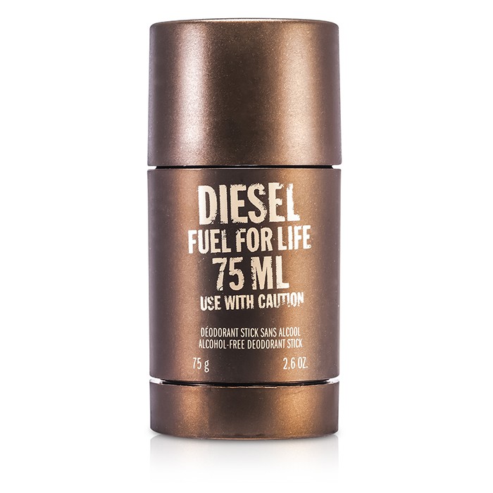 Дезодорант-стик Diesel Fuel For Life безалкогольный 75 г для мужчин с освежающим ароматом