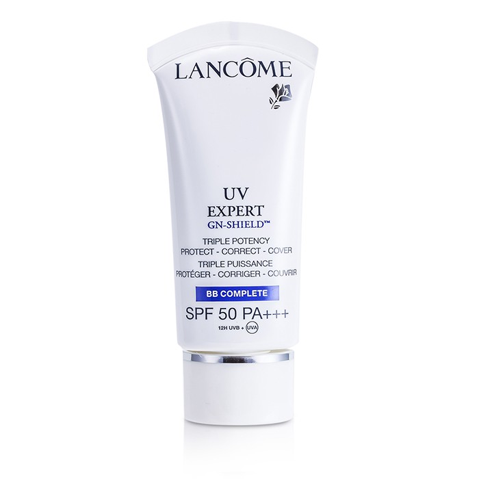 BB-крем Lancome UV Expert SPF 50 для лица, 30 мл, с защитой от UV и освежающим эффектом.