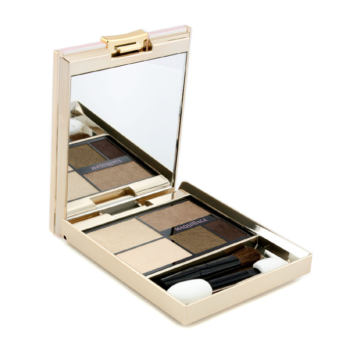 Shiseido палитра теней для век с жемчужным порошком, 5 оттенков, 3.5 г