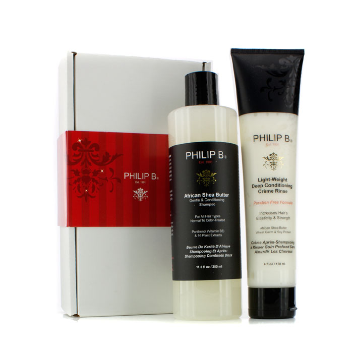 Подарочный набор для волос Philip B Gentle Daily Collection, 2 шт: шампунь 350 мл и крем-ополаскиватель 178 мл