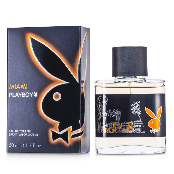 Playboy Miami туалетная вода для мужчин с бергамотом и жасмином, 50 мл
