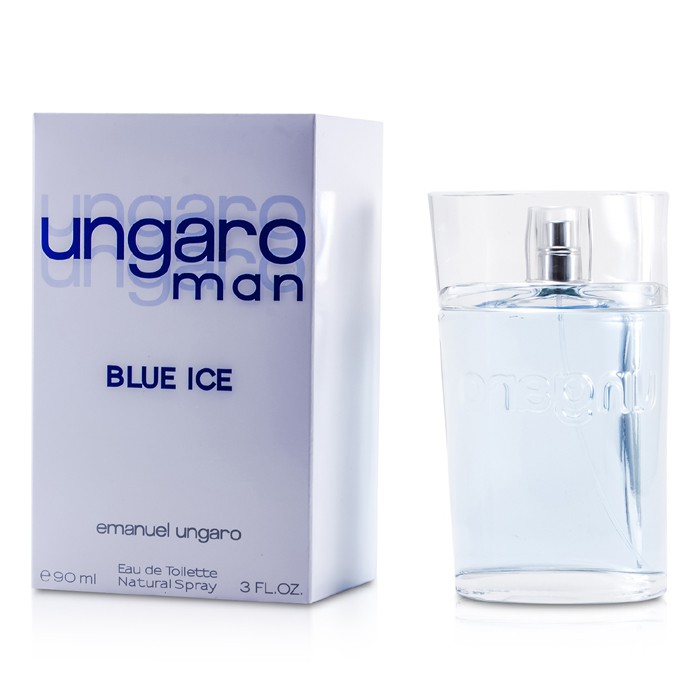 Ungaro Blue Ice туалетная вода 90 мл — свежий аромат с цитрусовыми нотами и согревающим шлейфом для мужчин