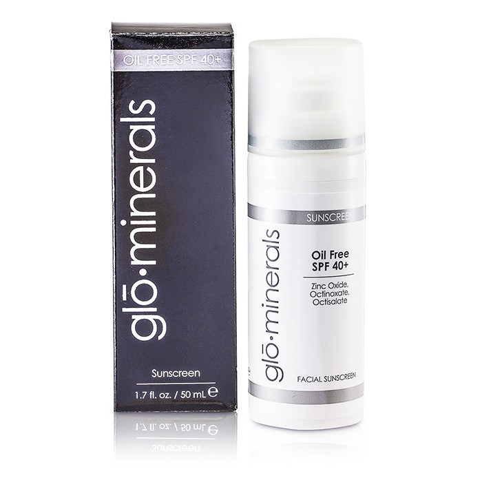 Солнцезащитный крем для лица Glominerals с SPF 40+, некомедогенный, 50 мл