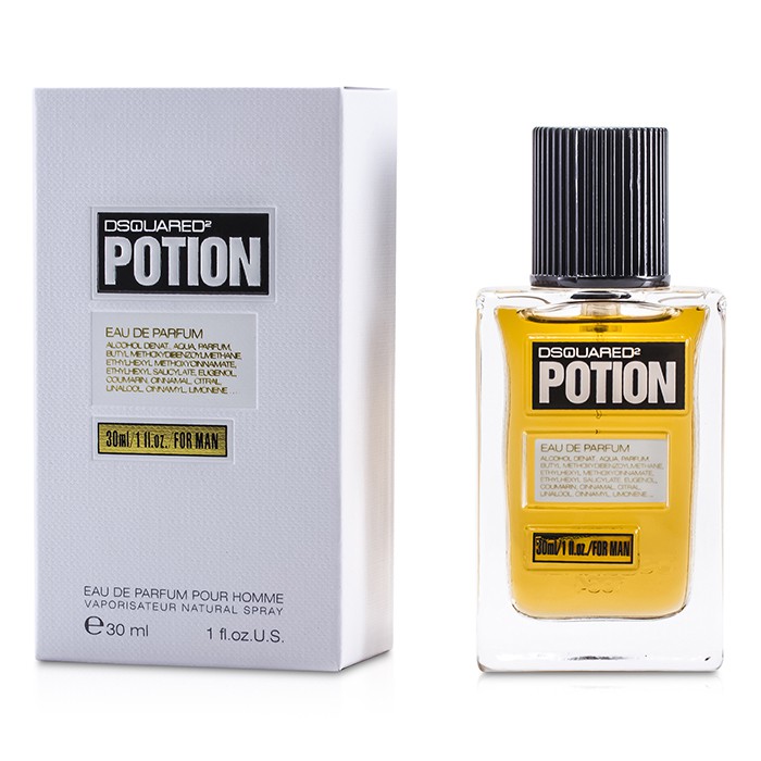 Dsquared2 Potion Eau De Parfum для мужчин 30 мл - пряный древесный аромат с нотами мяты, перца и кашемира