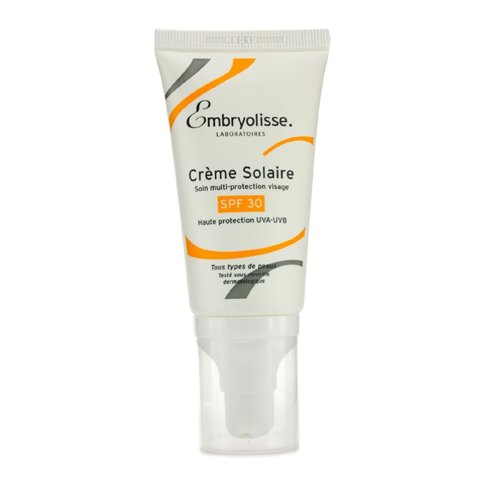 Солнцезащитный крем Embryolisse SPF 30 для лица с маслом ши, 50 мл