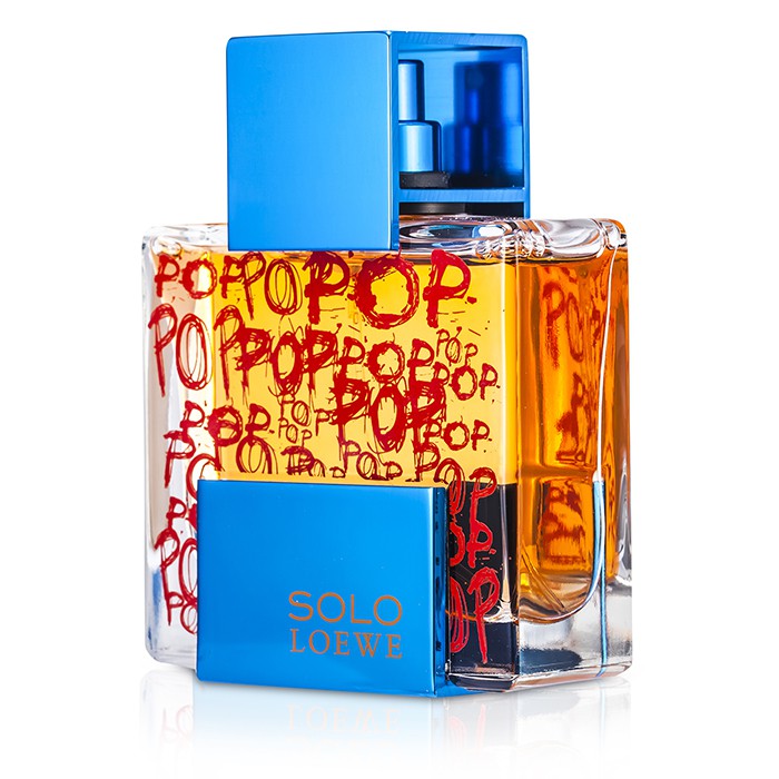 Туалетная вода Solo Loewe Pop для мужчин, 50 мл — яркий аромат с мандарином и розовым перцем