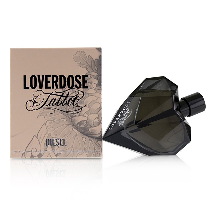 Diesel Loverdose Tattoo парфюм для женщин 50 мл — восточный цветочный аромат с нотами розы, ванили и бергамота