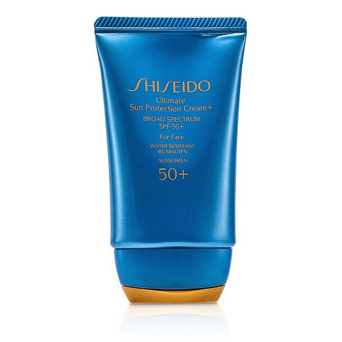 Крем для лица Shiseido с защитой SPF 50+, для всех типов кожи, 50 мл
