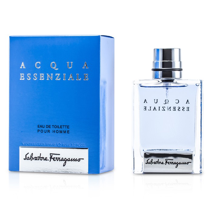 Salvatore Ferragamo Acqua Essenziale туалетная вода 100 мл для мужчин с свежими аккордами мяты и цитрусовых