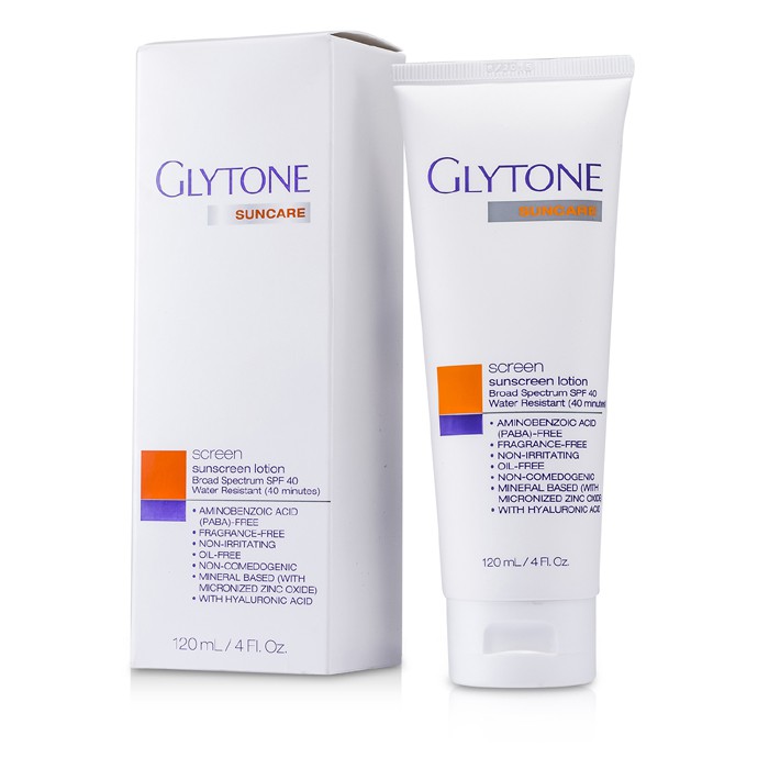 Glytone солнцезащитный лосьон SPF 40 с гиалуроновой кислотой для чувствительной кожи, 120 мл