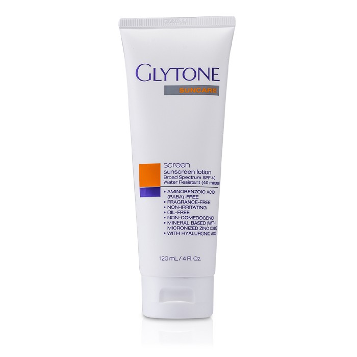 Glytone солнцезащитный лосьон SPF 40 с гиалуроновой кислотой для чувствительной кожи, 120 мл