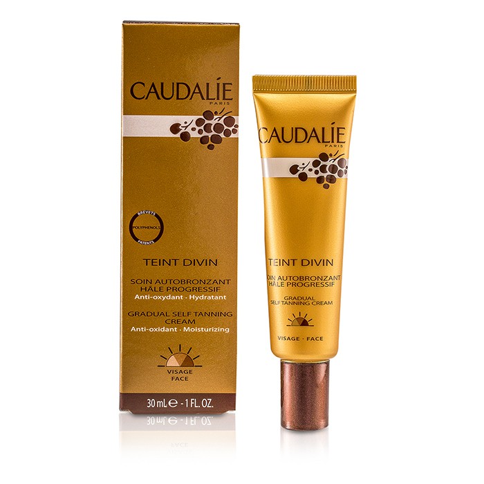 Caudalie Увлажняющий крем для лица с эффектом загара 30 мл