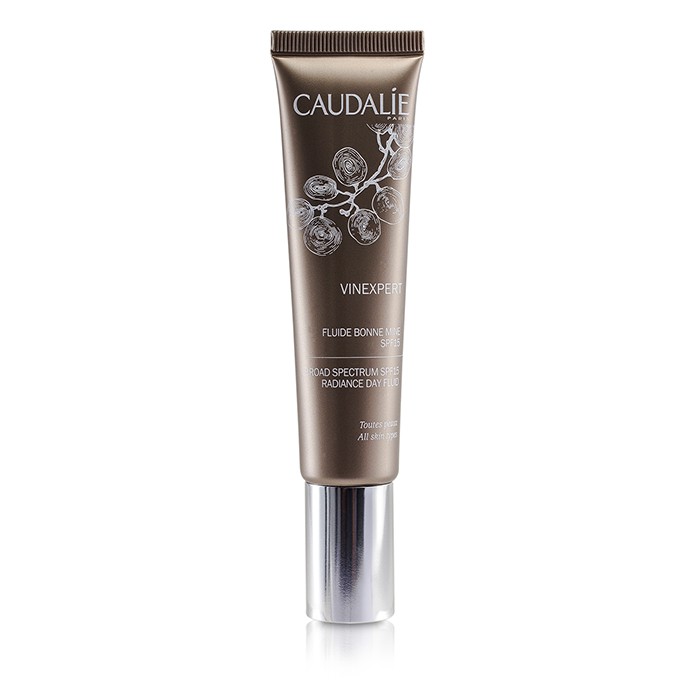 Caudalie флюид для лица с гиалуроновой кислотой и SPF 15, 40 мл - для сияния и омоложения кожи