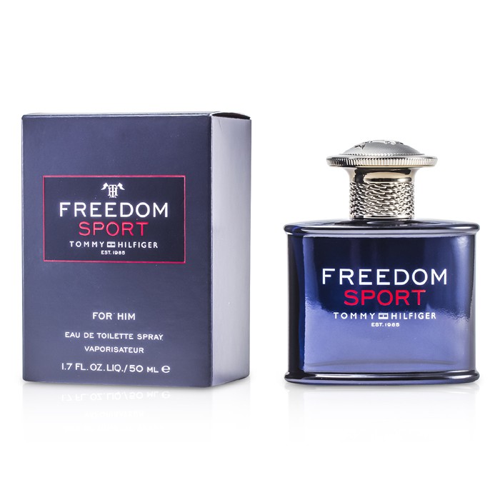 Туалетная вода Tommy Hilfiger Freedom Sport для мужчин, 50 мл, древесно-ароматическая с нотами шалфея и черного перца