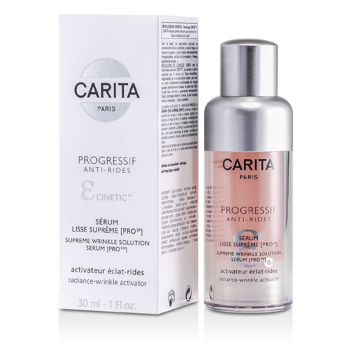 Сыворотка Carita Progressif с экстрактом маки для лица, антивозрастная, 30 мл