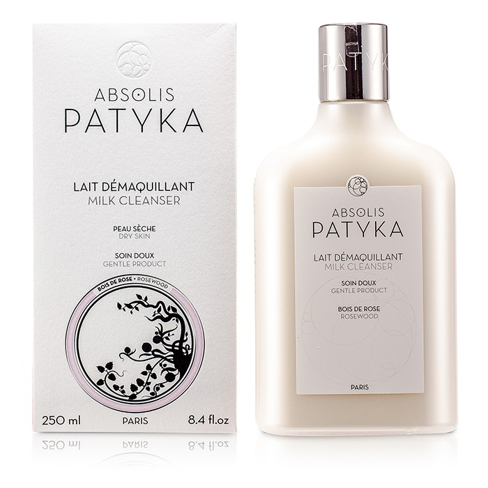 Очищающее молочко для лица Patyka с экстрактом розового дерева, 250 мл