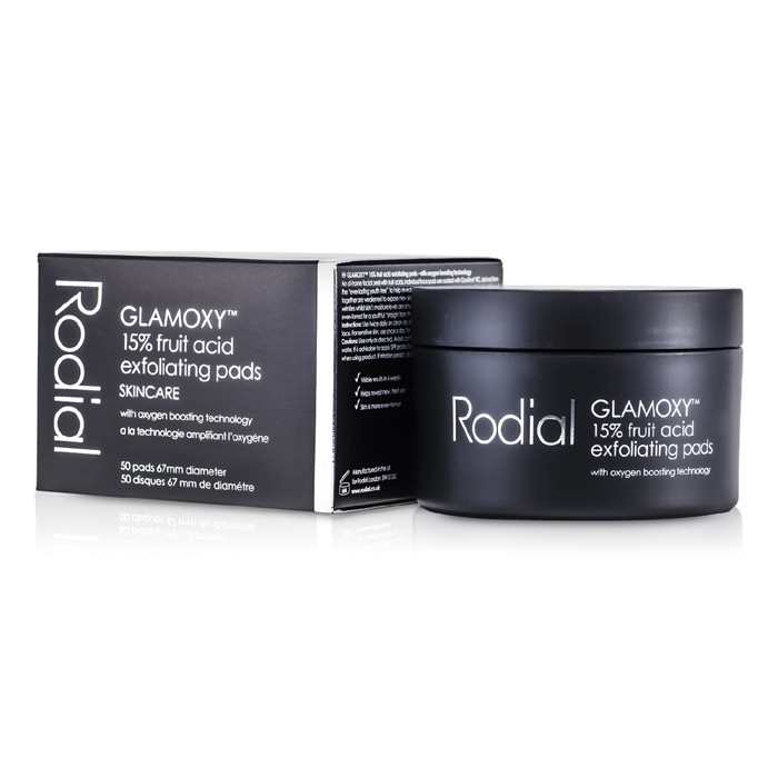 Пэды для лица с 15% фруктовыми кислотами Rodial, 50 шт. — отшелушивание, выравнивание и сияние кожи