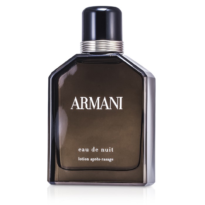 Лосьон после бритья Armani Eau De Nuit, 100 мл — для успокоения и защиты кожи с ароматом и питательными компонентами.