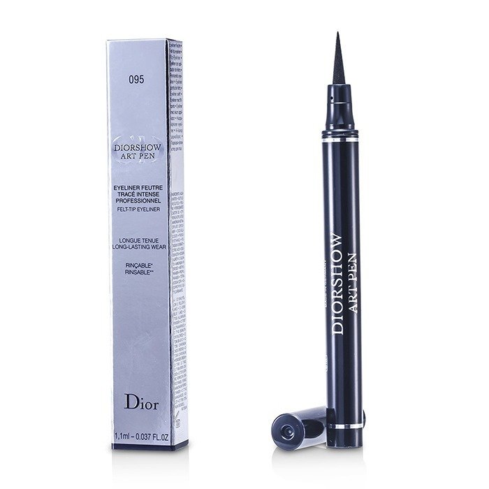 Christian Dior Diorshow Art Pen лайнер для глаз 1.1 мл, черный, с фетровым аппликатором, для точного макияжа
