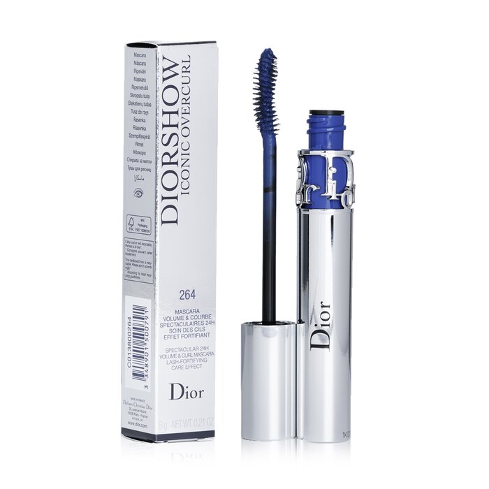 тушь для ресниц Christian Dior Diorshow Iconic Overcurl с K-Polymer для объема и завивки 10 мл