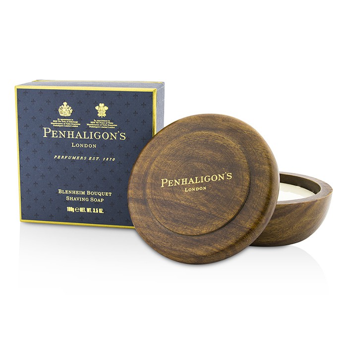Мыло для бритья Penhaligon's Blenheim Bouquet в деревянной чаше, 100 г