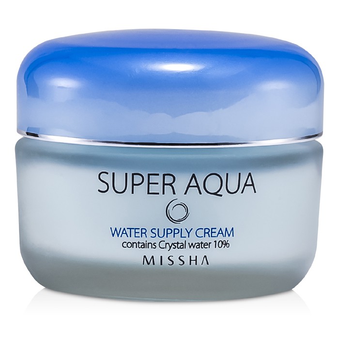 Крем для лица Missha Super Aqua с кристаллами воды, увлажнение 24 часа, 50 мл