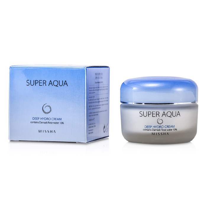 Крем для лица Missha Super Aqua с экстрактом дамасской розы, 50 мл