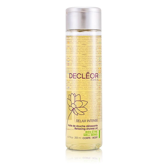 Decleor масло для душа расслабляющее с эфирными маслами для всех типов кожи, 200 мл