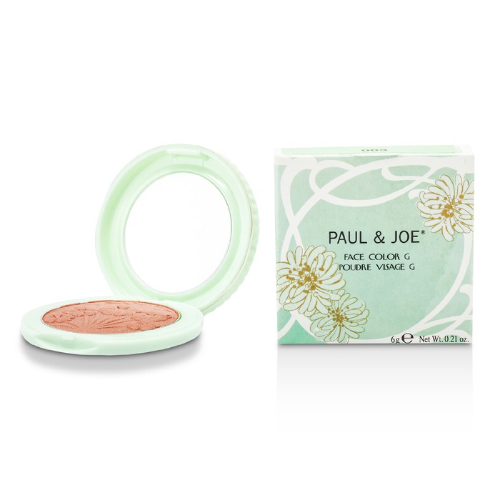 Румяна для лица Paul & Joe с экстрактом розмарина и апельсиновой водой, 6 г